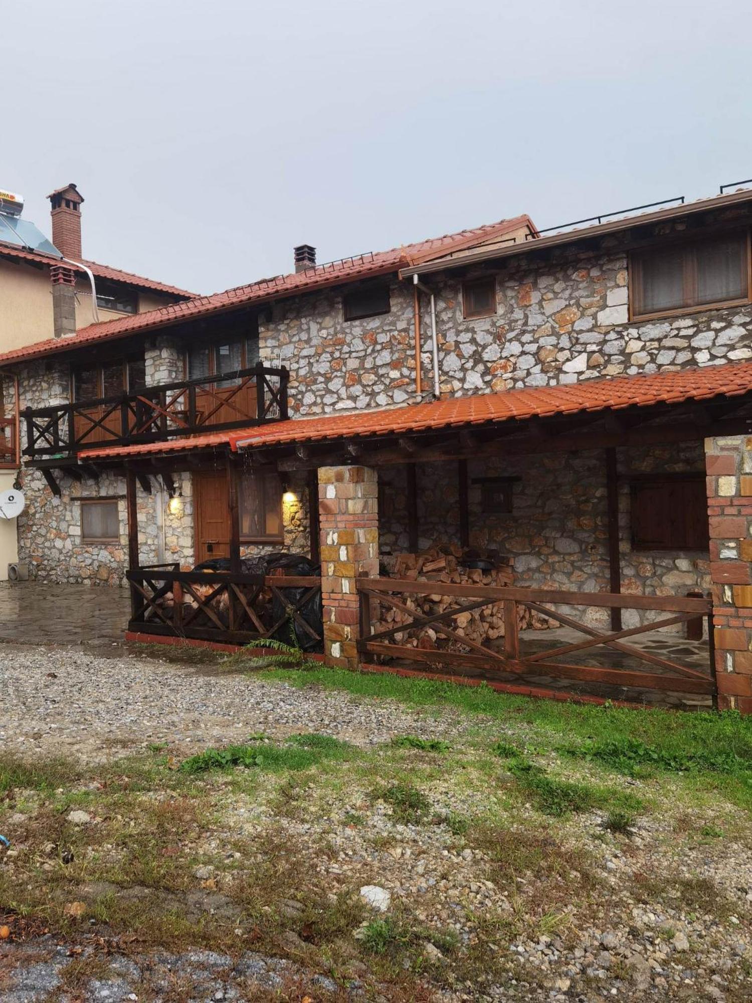 Traditional Stone Cottage In Palio Elatohori Ngoại thất bức ảnh