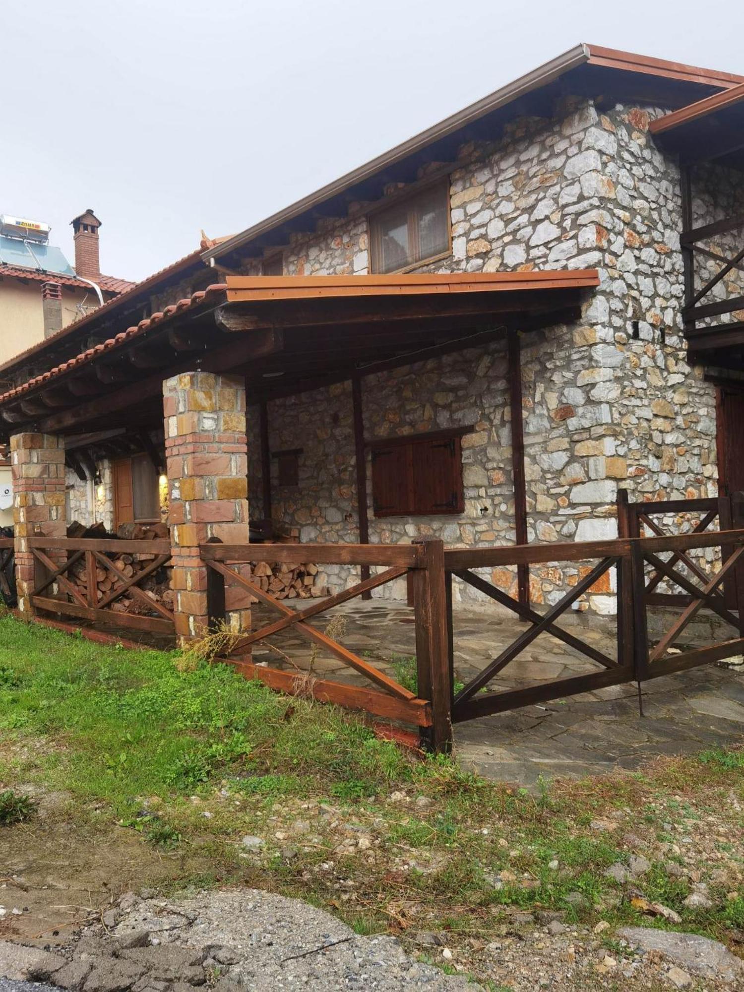 Traditional Stone Cottage In Palio Elatohori Ngoại thất bức ảnh